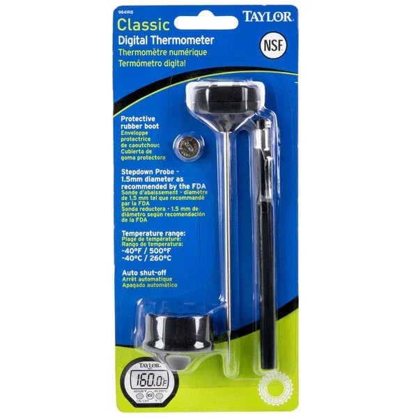 Taylor Digital Pocket Probe Thermometer (-40° to 500°F) | 9841RB
