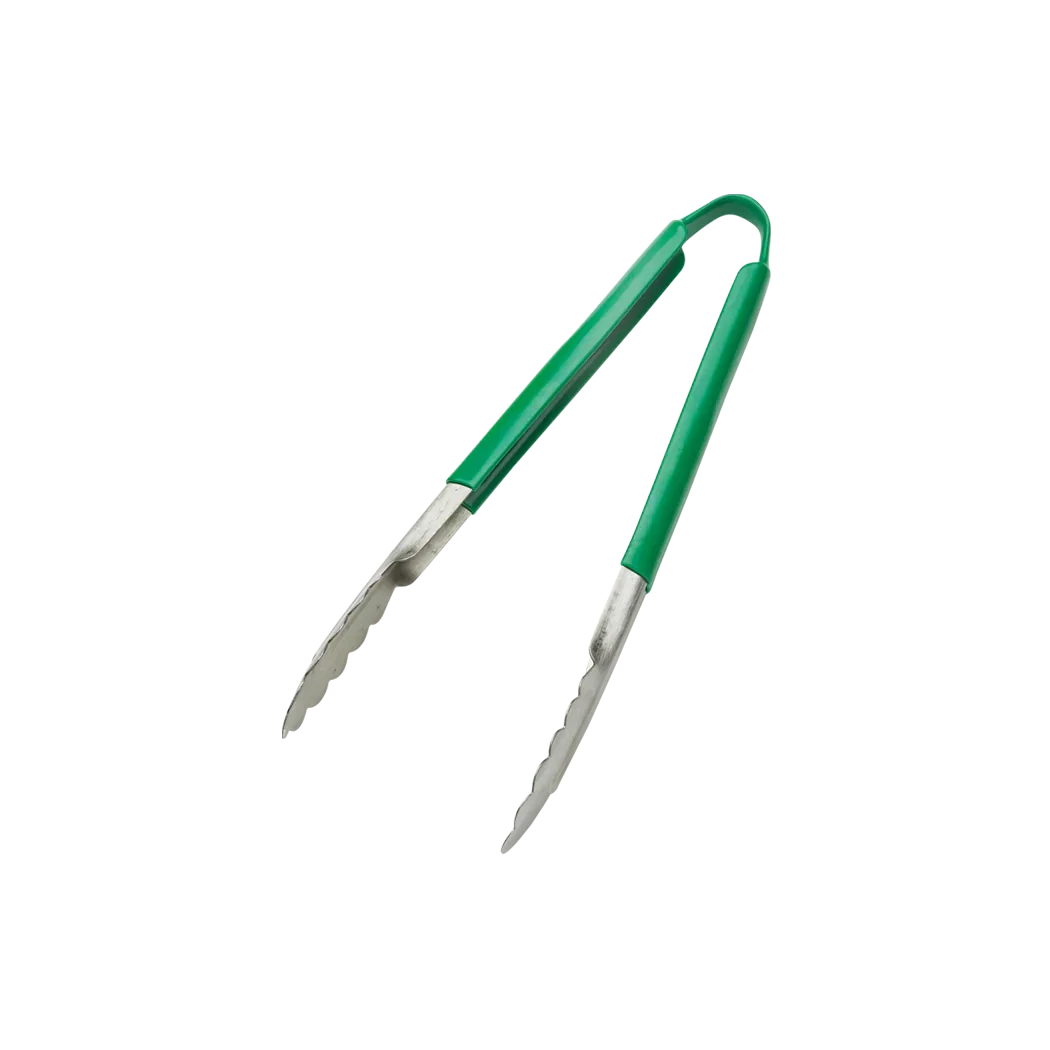 Browne 9" Tongs - Green | 5511GR