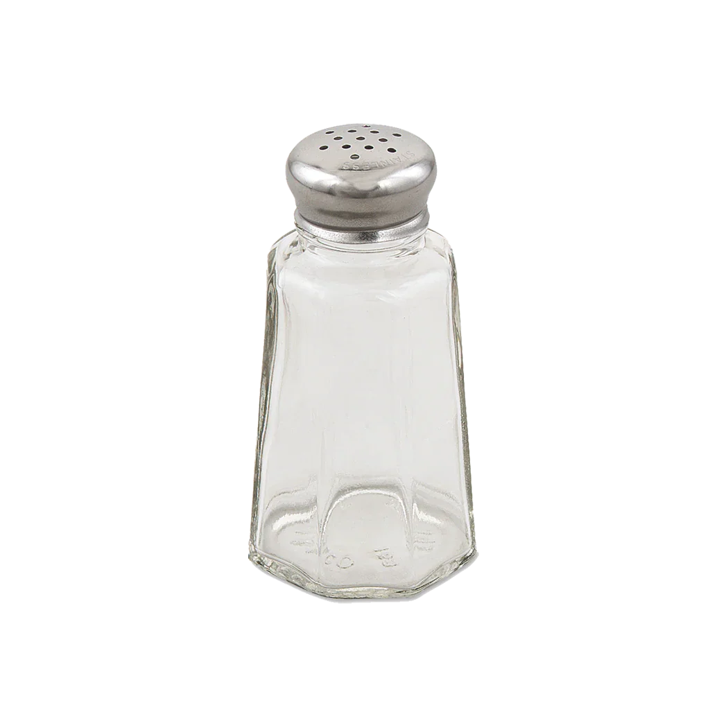 Browne 3 oz Paneled Salt & Pepper Shaker | 571934