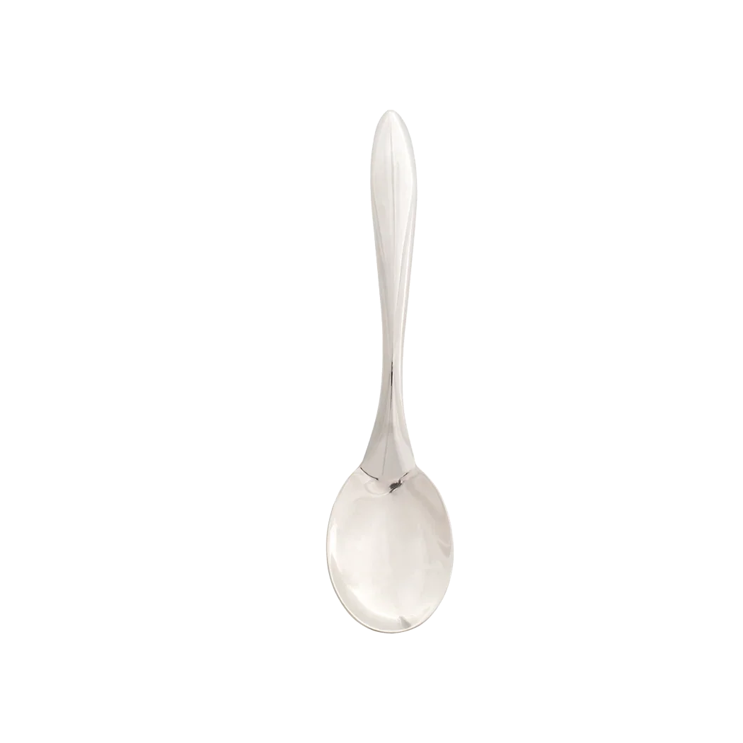 Browne Eclipse 10" Mirror Finish Solid Serving Spoon | 573180