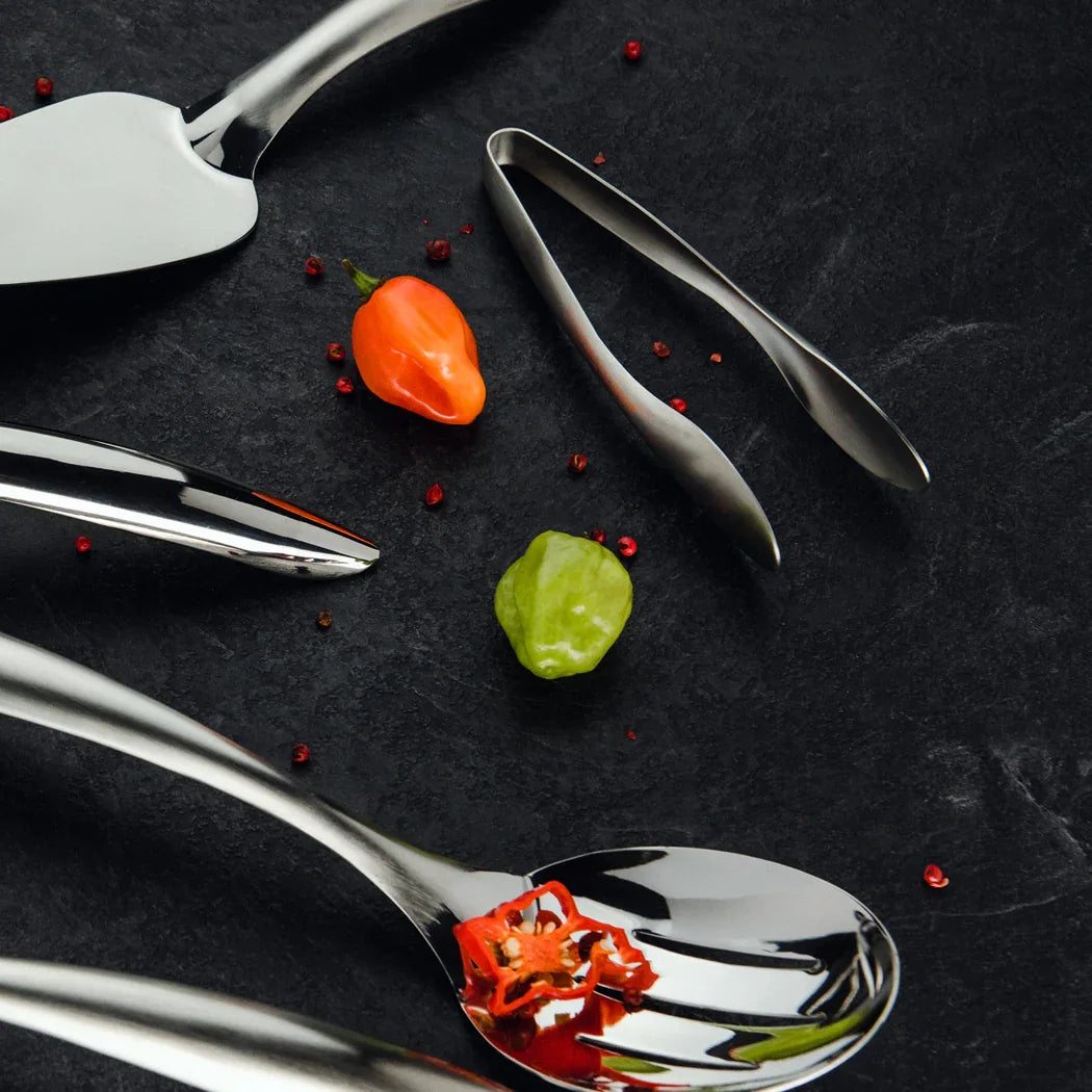 Browne Eclipse 6" Mirror Finish Serving Tongs | 573186