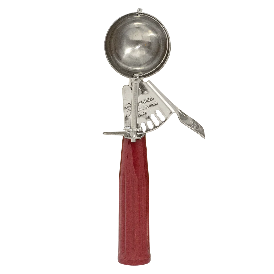 Browne 1.35 oz Standard Disher - Red | 573324