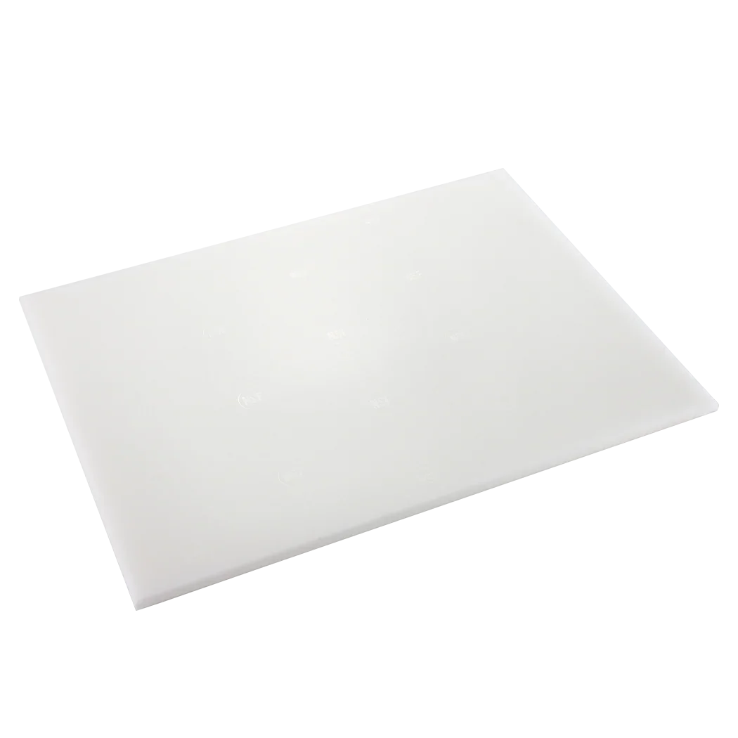 Browne Mediun Density 12" x 18" White Cutting Board | 57361201