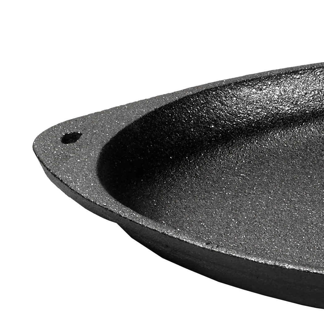 Browne 10.6" x 7.4" Cast Iron Oval Skillet | 573720