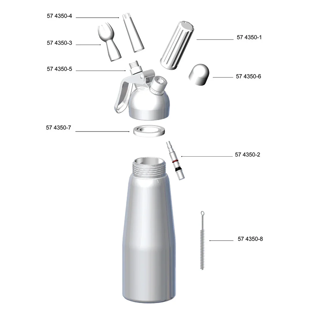 Browne Bottle - Aluminum, 1 qt | 574351-10