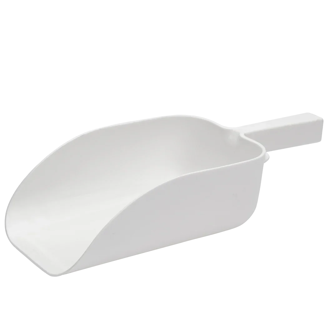 Browne 64 oz Platic Flat Bottom Scoop | 574873