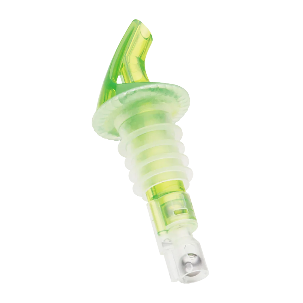 Browne 1 oz Green Sure Shot Liquor Pourer without Collar | 57489114
