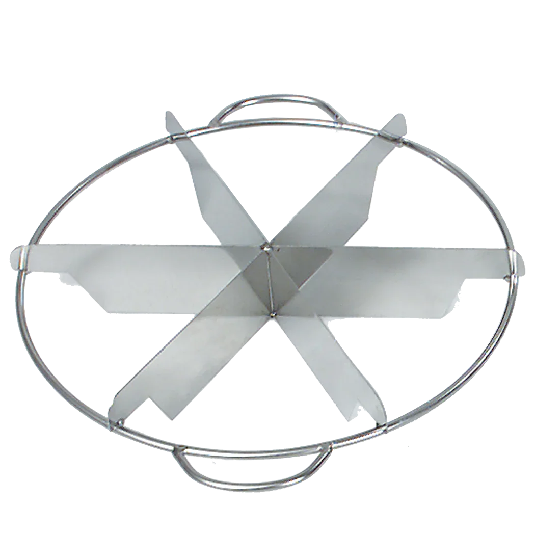 Browne 6-Slice Stainless Steel Pie Cutter | 575116