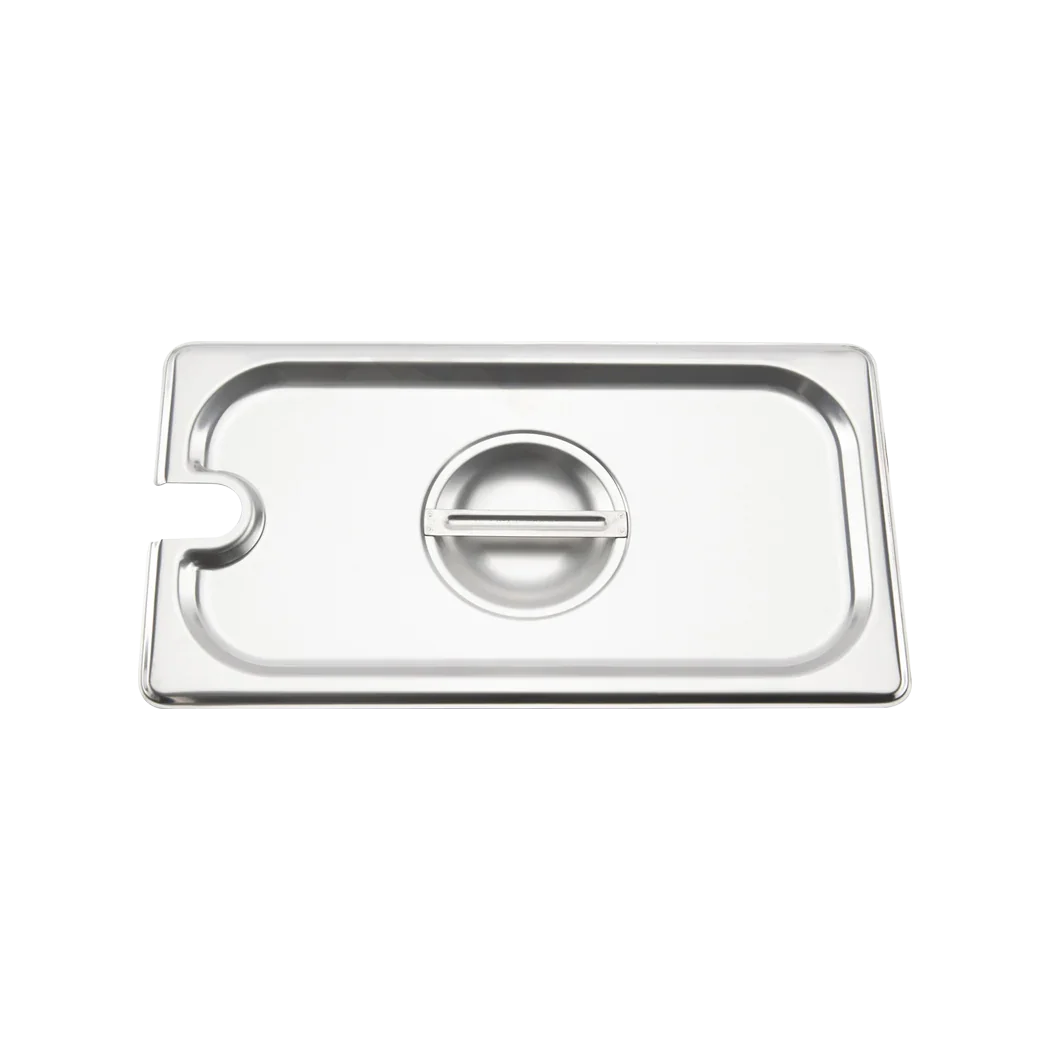 Browne 1/3 Size Steam Pan Cover, Notched | 575549