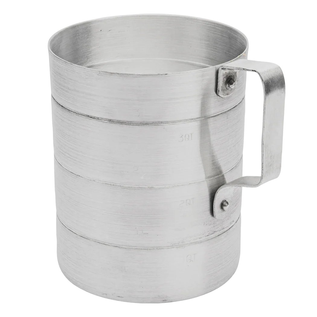 Browne 4 qt Aluminum Dry Measure | 575640
