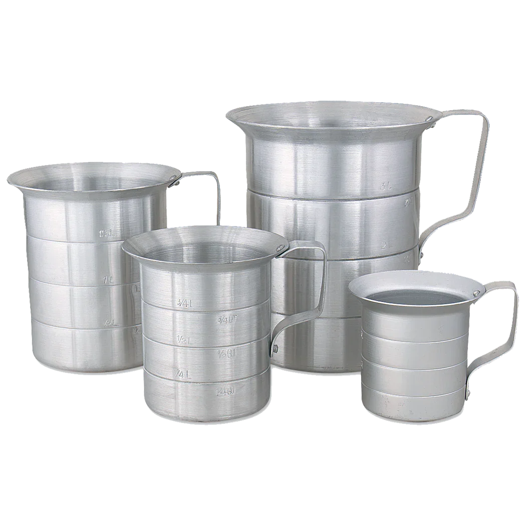 Browne 1 qt Aluminum Liquid Measure | 575650