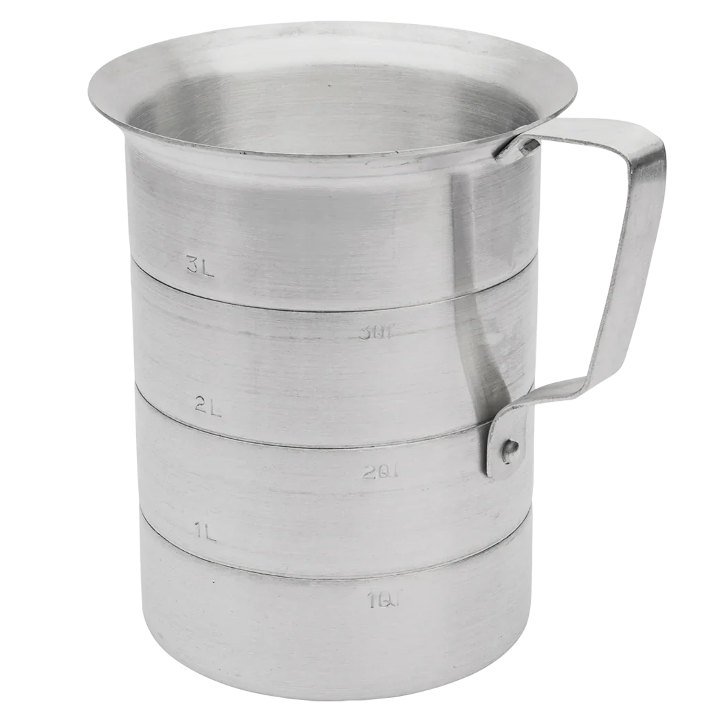 Browne 4 qt Aluminum Liquid Measure | 575670