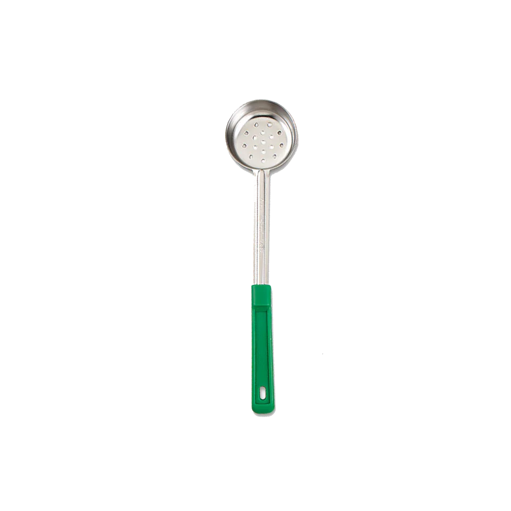 Browne 4 oz Perforated Food Portioner - Green Handle | 5757441