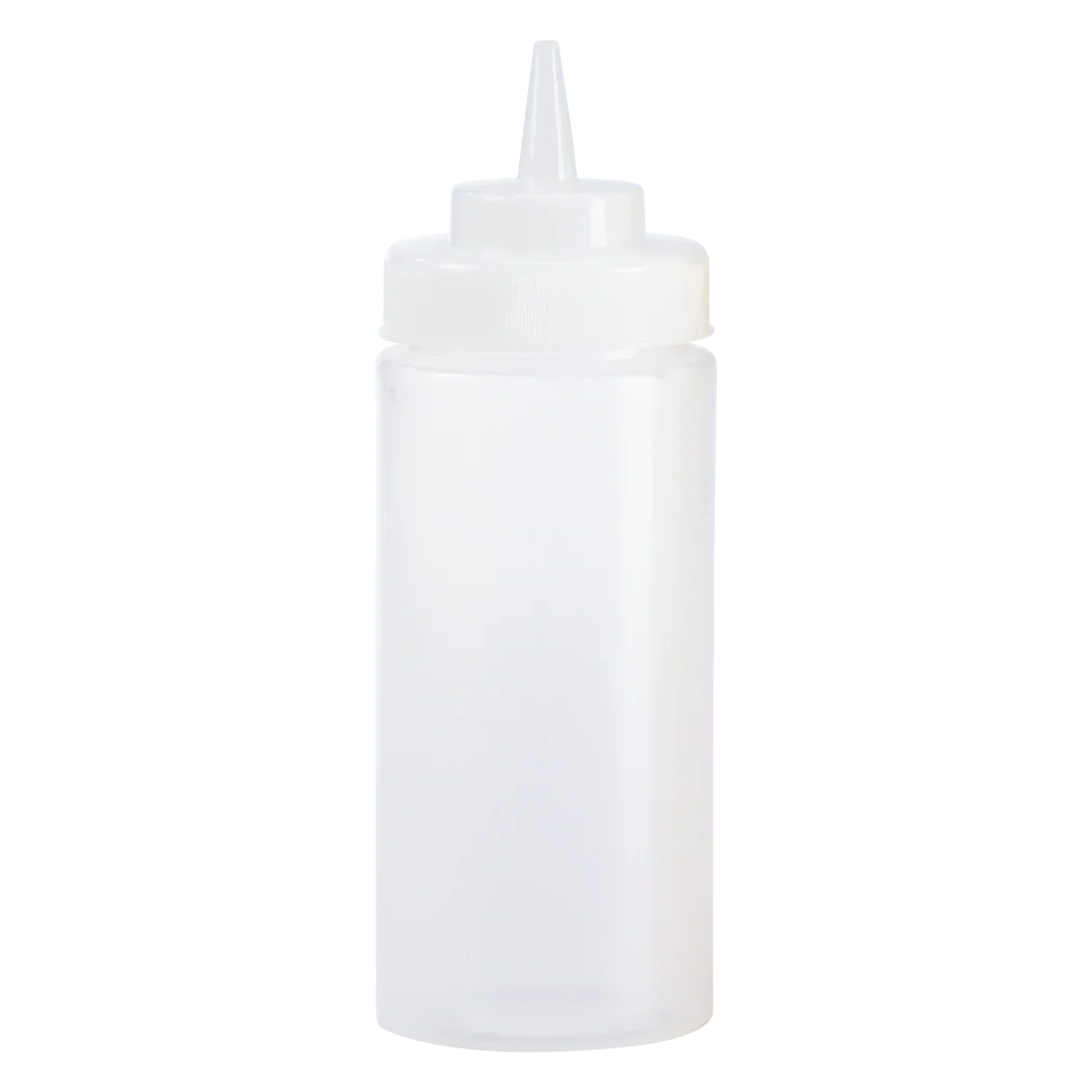 Browne 32 oz White Wide Mouth Squeeze Bottle - Set of 6 | 57803300