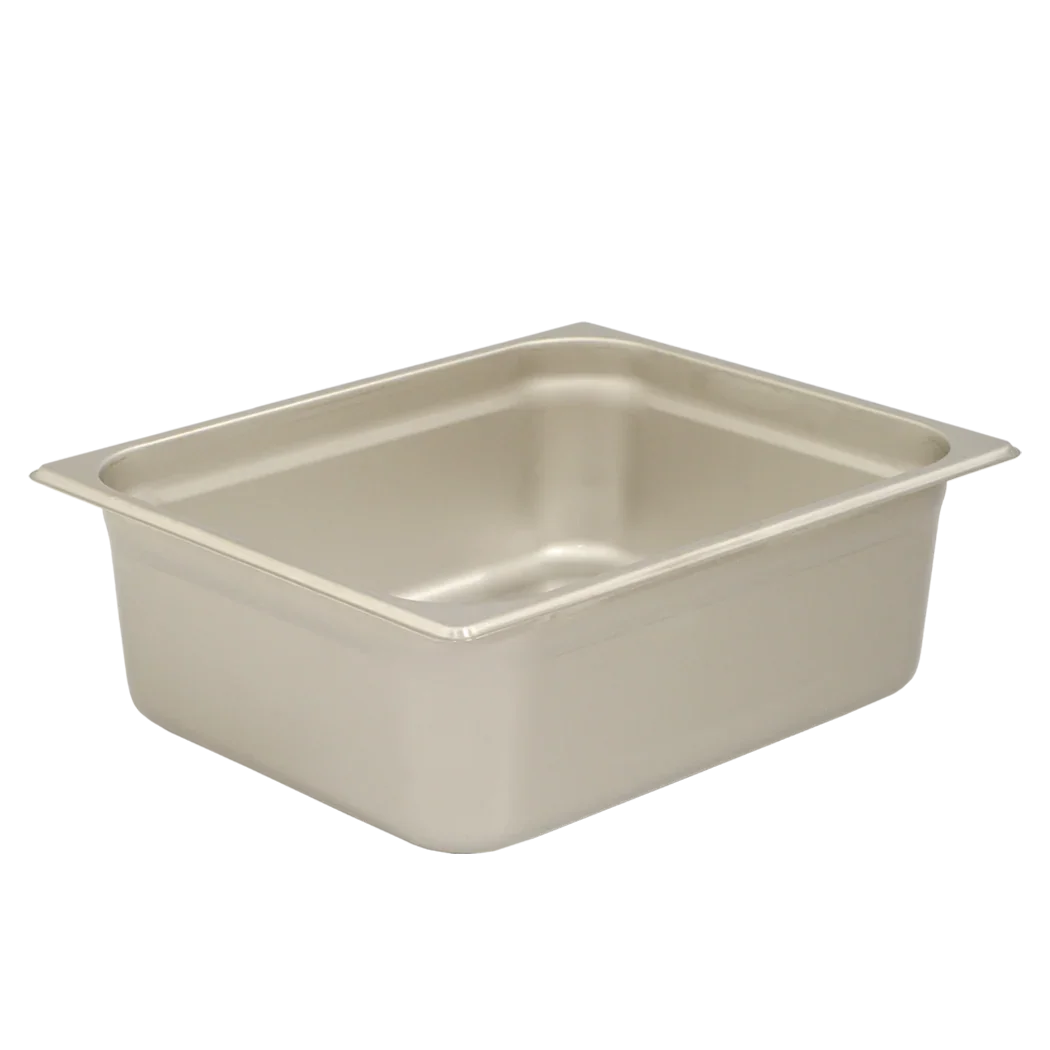 Browne 1/2 Size Solid Steam Pan, 6" Deep, Medium Weight | 5781206