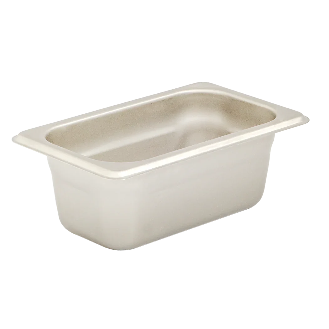 Browne 1/9 Size Solid Steam Pan, 2.5" Deep, Medium Weight | 5781902