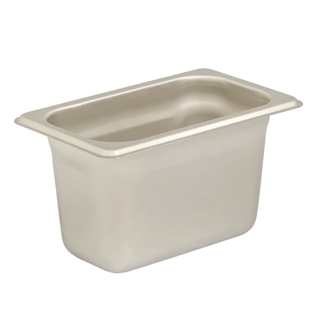 Browne 1/9 Size Solid Steam Pan, 4" Deep, Medium Weight | 5781904