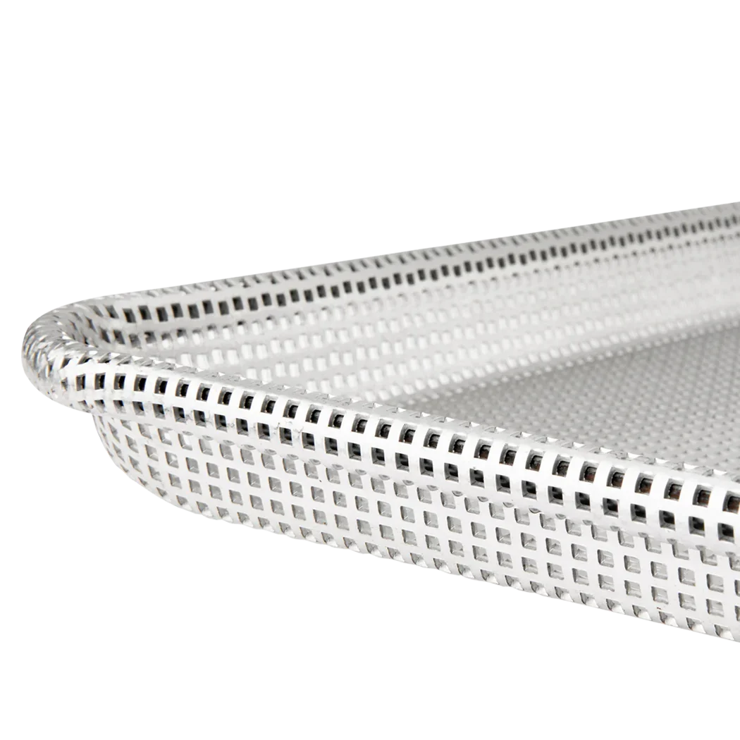 Thermalloy 18" x 26" x 1" Aluminum Bun Pan, Fully Perforated | 58182651