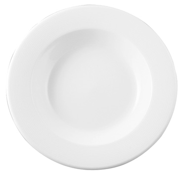 Dudson 2SSW360Q (MC277) Soup Plate, 8-7/8dia., round, rolled edge, microwave/dishwasher safe, vi
