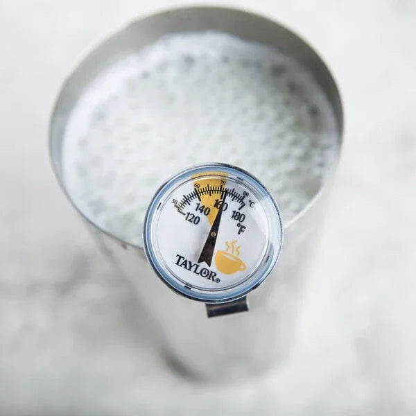 Taylor 5" Cappuccino Frothing Thermometer with 120° to 180°F temperature range | 5997E