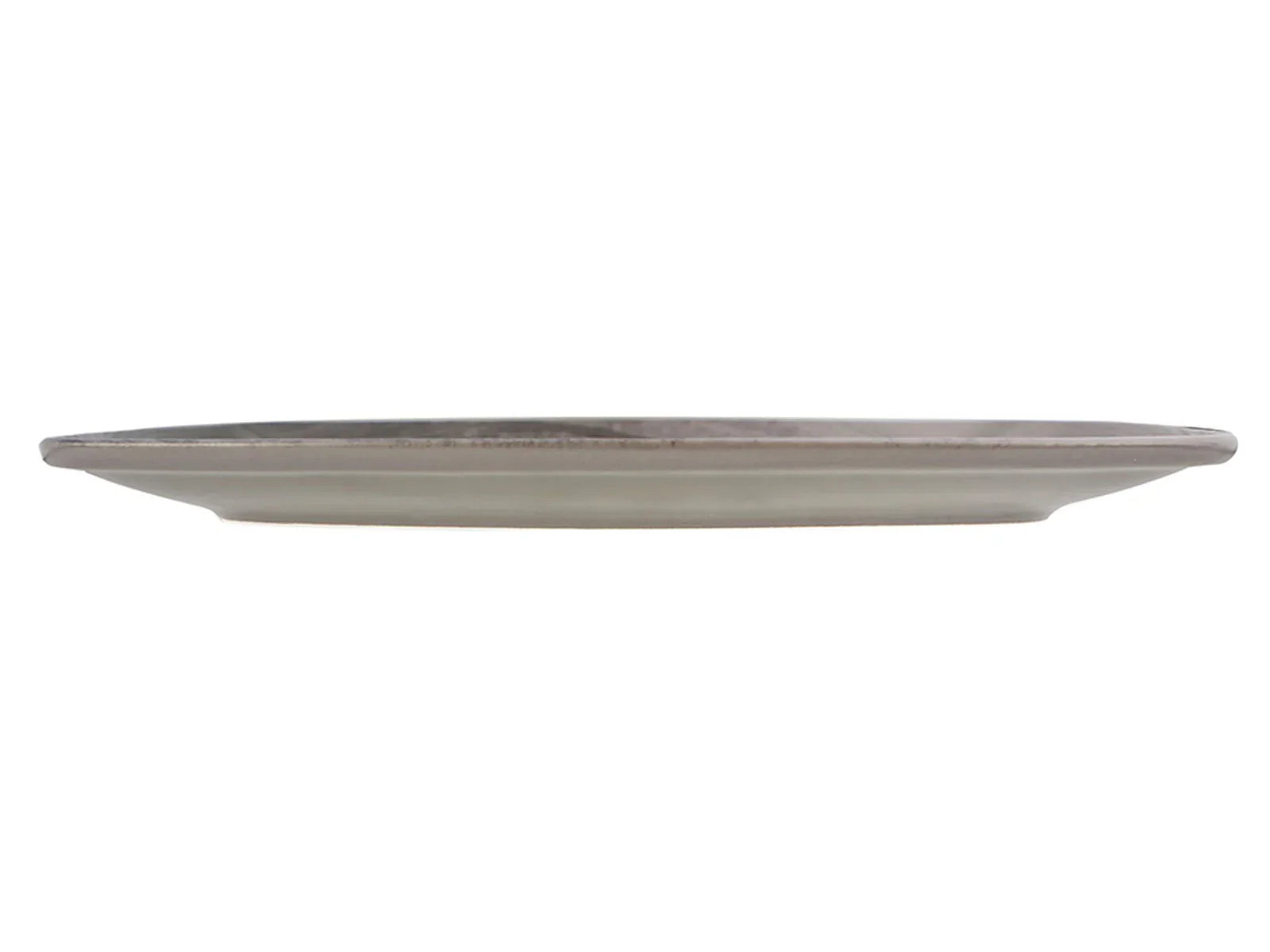 Porland Lykke 12.5" Grey Rectangular Oval Plate (6/Case) | 04ALM005959