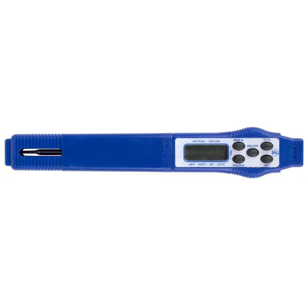 Taylor Waterproof Digital Pocket Probe, -40° to 450°F | 9877FDA