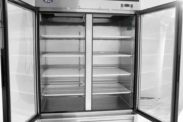 Atosa MCF8703ES | 54" 2-Glass Door Merchandiser Freezer  44.8 Cu. Ft.
