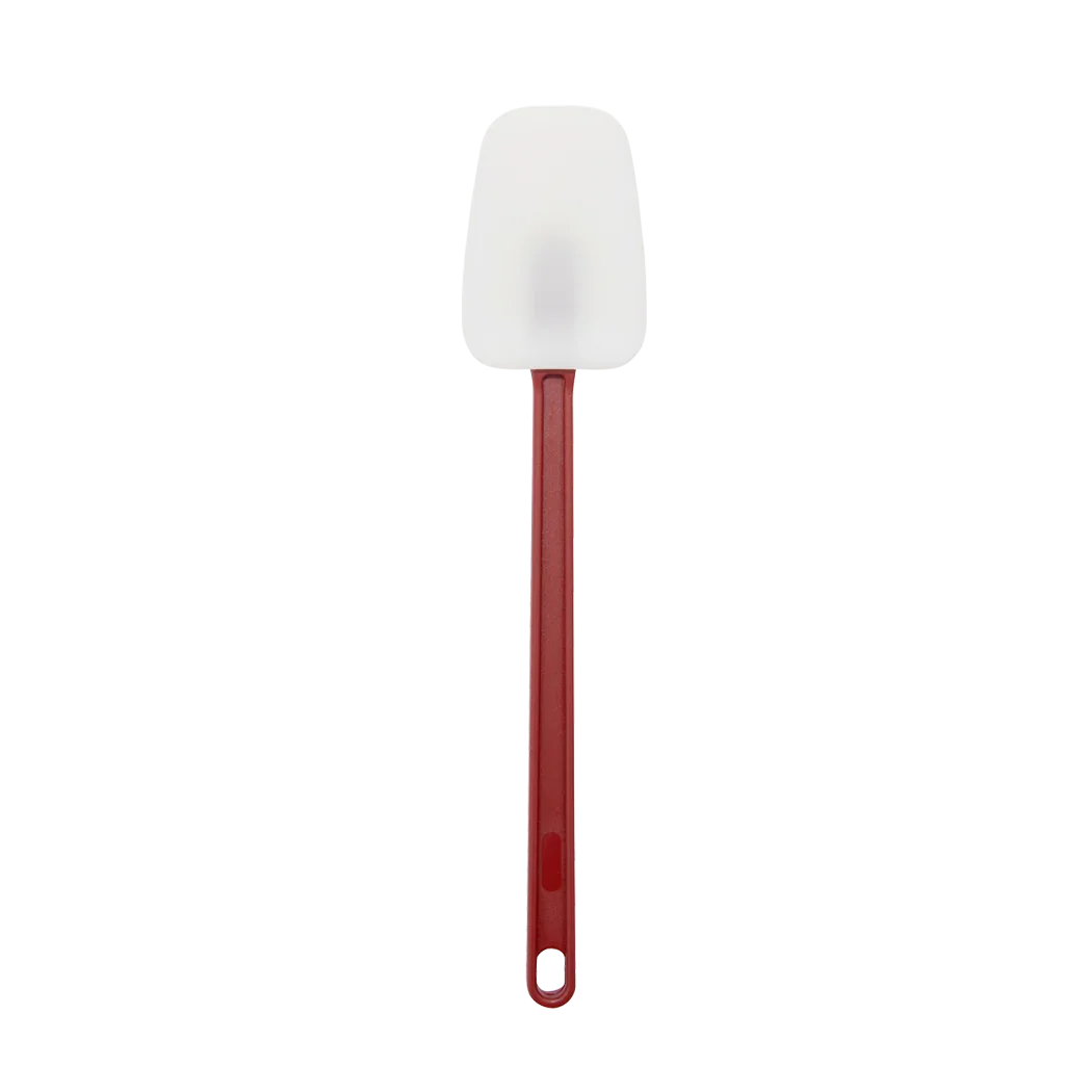 Browne 14" Heat Resistant Spoon, 14 in L, high heat, temperature range up to 500øF (260øC), silicone blade