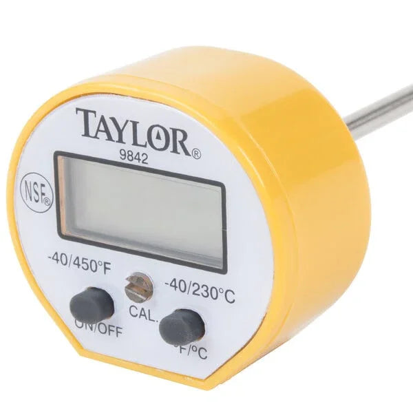 Taylor Waterproof Digital Pocket Probe Thermometer | 9842FDA