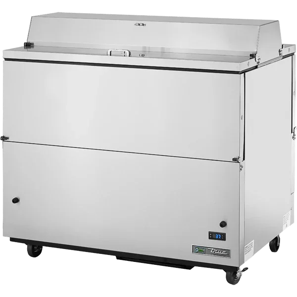 True TMC-49-S-DS-SS-HC | 49" Dual Sided Milk Cooler  20.5 cu. ft.