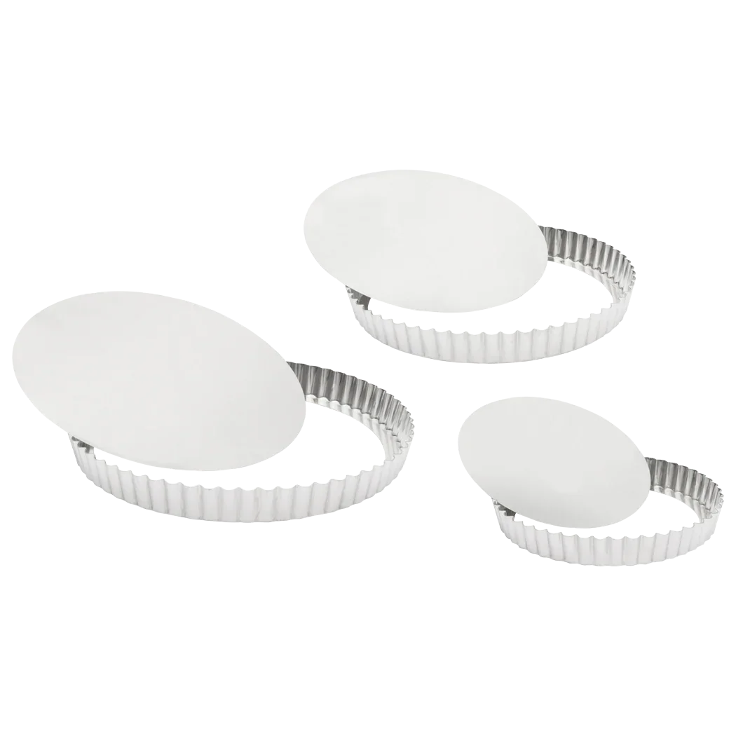 Browne 7-7/8" Low Rim Quiche Pan, 1" Deep | 80126420