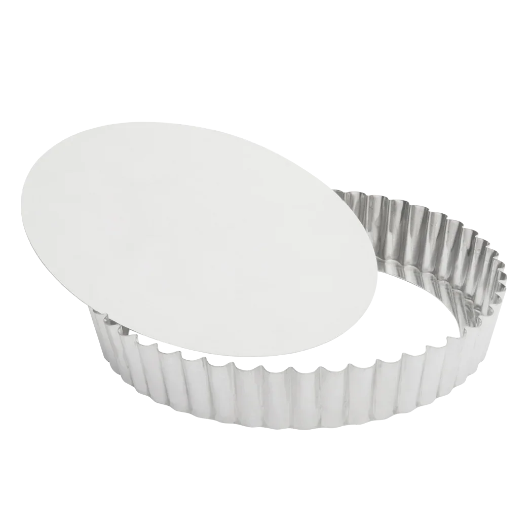 Browne 11" Medium Rim Quiche Pan, 1.2" Deep | 80126640