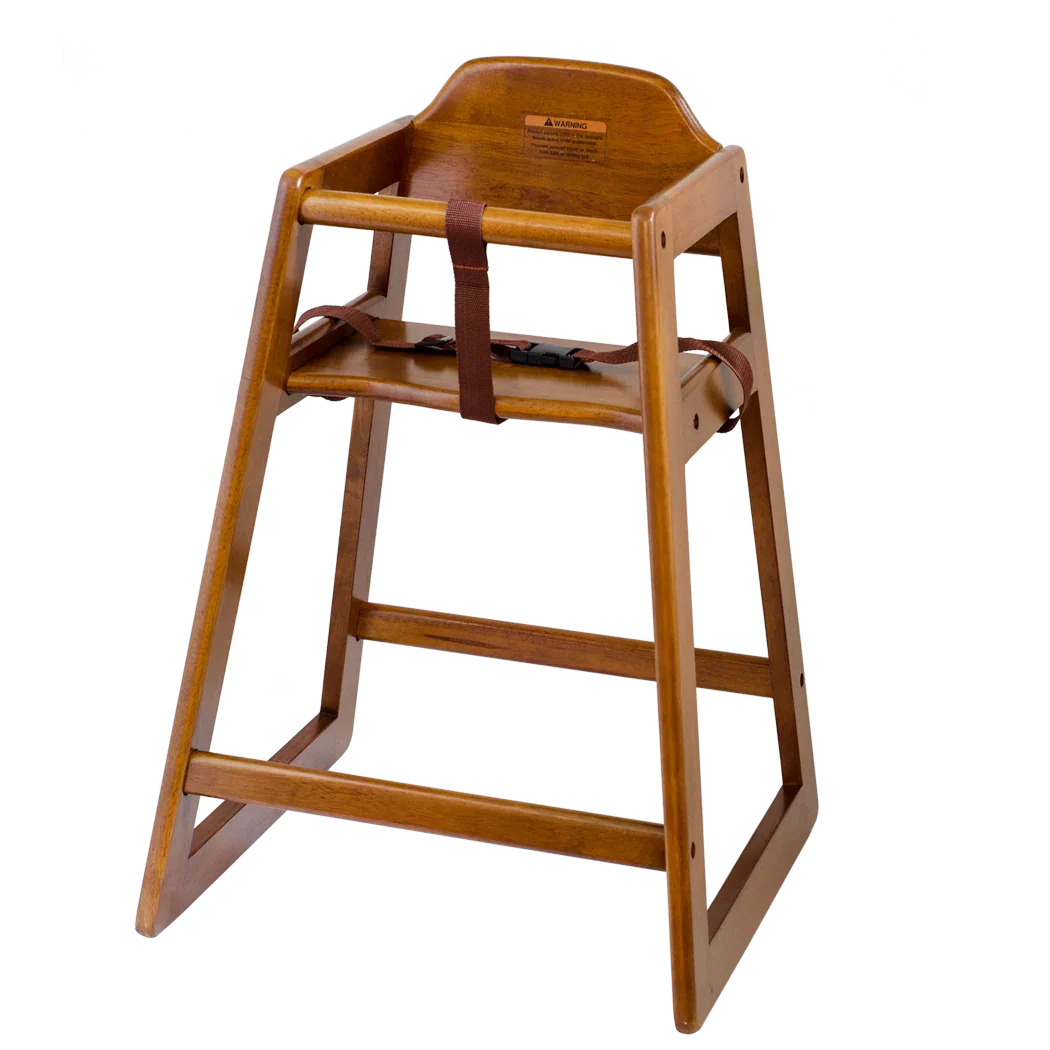 Browne Walnut Finish Wooden High Chair | 80976