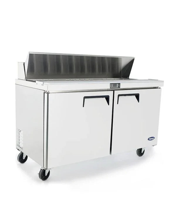 Atosa MSF8303GR | 60" Refrigerated Sandwich Prep Table  Standard Top