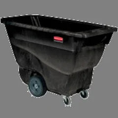 Rubbermaid FG9T1300BLA | Truck - Tilt Structural Foam Utility Duty 450lb | Black