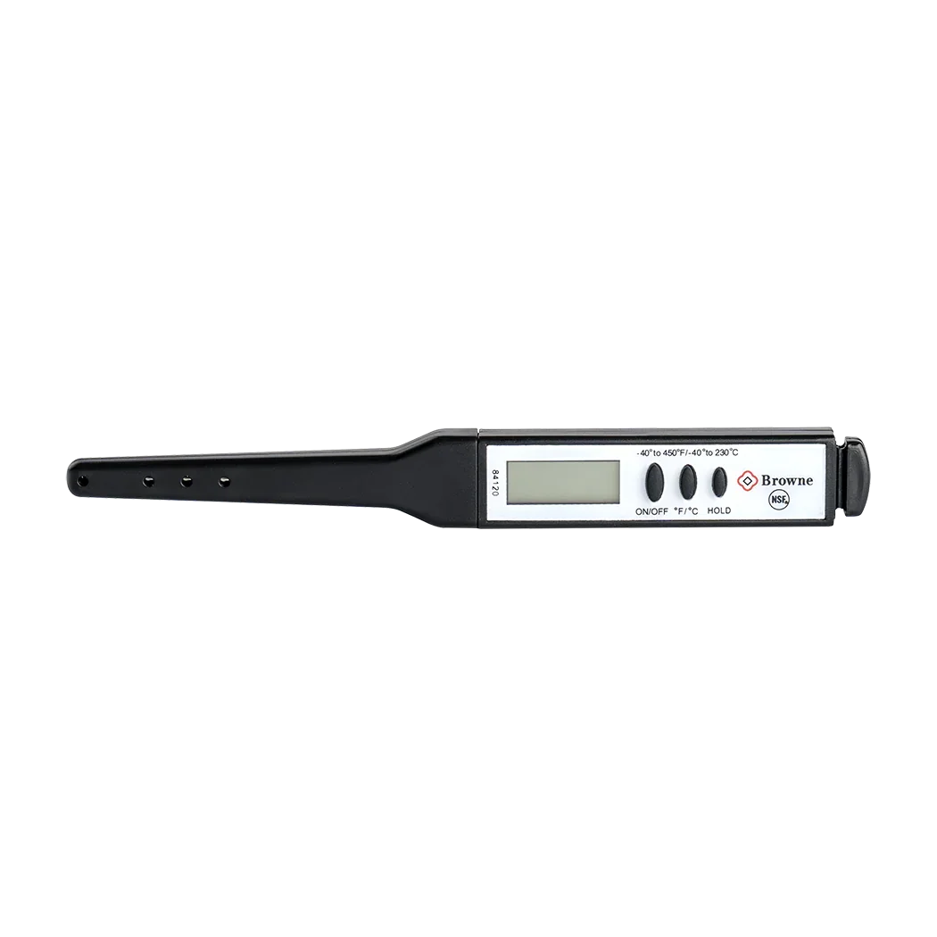 Browne Digital Pocket Thermometer - Thin Tip | 84120