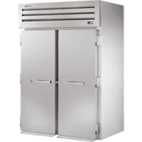 True STR2FRI-2S | SPEC SERIES® | 68" 2-Solid Door Roll-In Freezer  Stainless Steel Exterior & Interior  Top Mounted