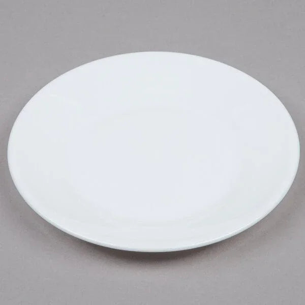 Arcoroc Restaurant White 6" Rim Plate (24/Case) | 22506