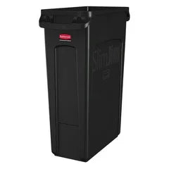 Rubbermaid FG354060BLA | Slim Jim w/Venting Container 23G | Waste Management