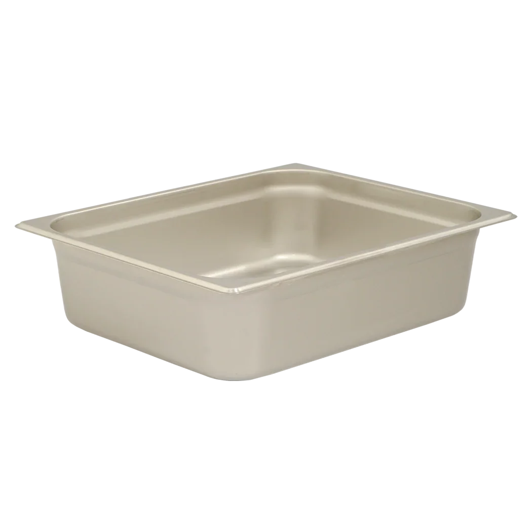 Browne 1/2 Size Solid Steam Pan, 4" Deep, Light Weight | 98124