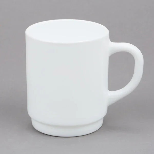 Arcoroc Restaurant White 8 oz Mug (36/Case) | 36140
