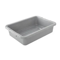 Rubbermaid FG334992GRAY | Dur-x Bus/Utility Box 4 5/8G | Gray