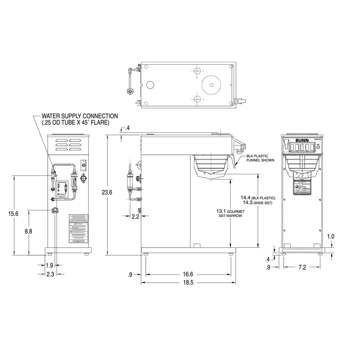 BUNN-O-MATIC 38700.6010 Overview for AXIOM-DV-APS ST/PF