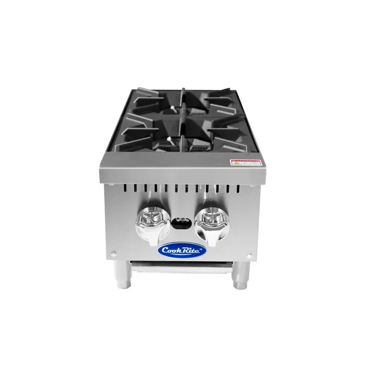 Atosa ACHP-2 | Cook Rite | 12" 2-Burner Hotplate | Countertop