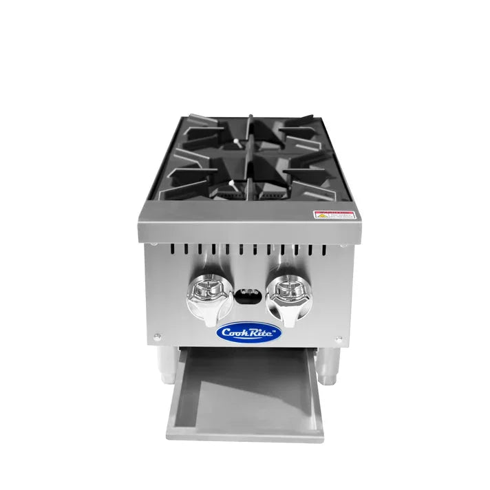 Atosa ACHP-2 | Cook Rite | 12" 2-Burner Hotplate | Countertop