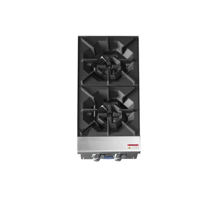 Atosa ACHP-2 | Cook Rite | 12" 2-Burner Hotplate | Countertop
