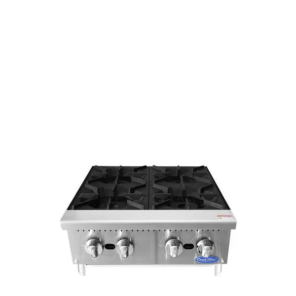 Atosa ACHP-4 | Cook Rite | 24" 4-Burner Cookrite Heavy Duty Countertop