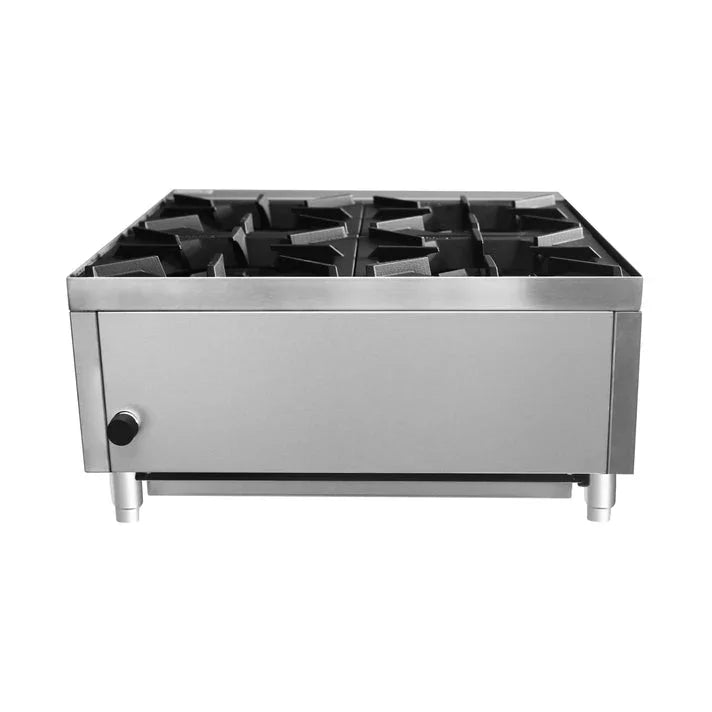 Atosa ACHP-4 | Cook Rite | 24" 4-Burner Cookrite Heavy Duty Countertop