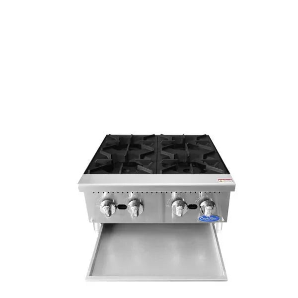 Atosa ACHP-4 | Cook Rite | 24" 4-Burner Cookrite Heavy Duty Countertop