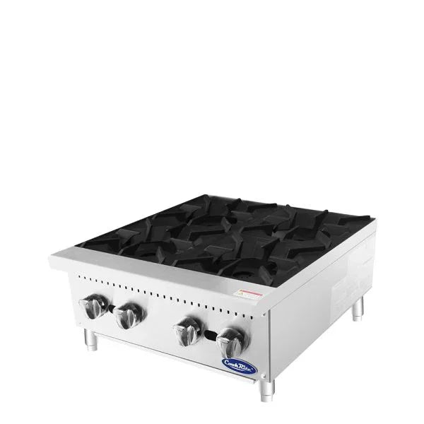 Atosa ACHP-4 | Cook Rite | 24" 4-Burner Cookrite Heavy Duty Countertop